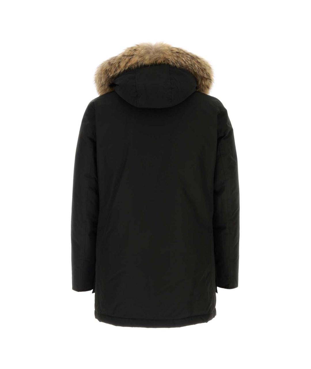 WOOLRICH Черная хлопковая куртка, фото 2