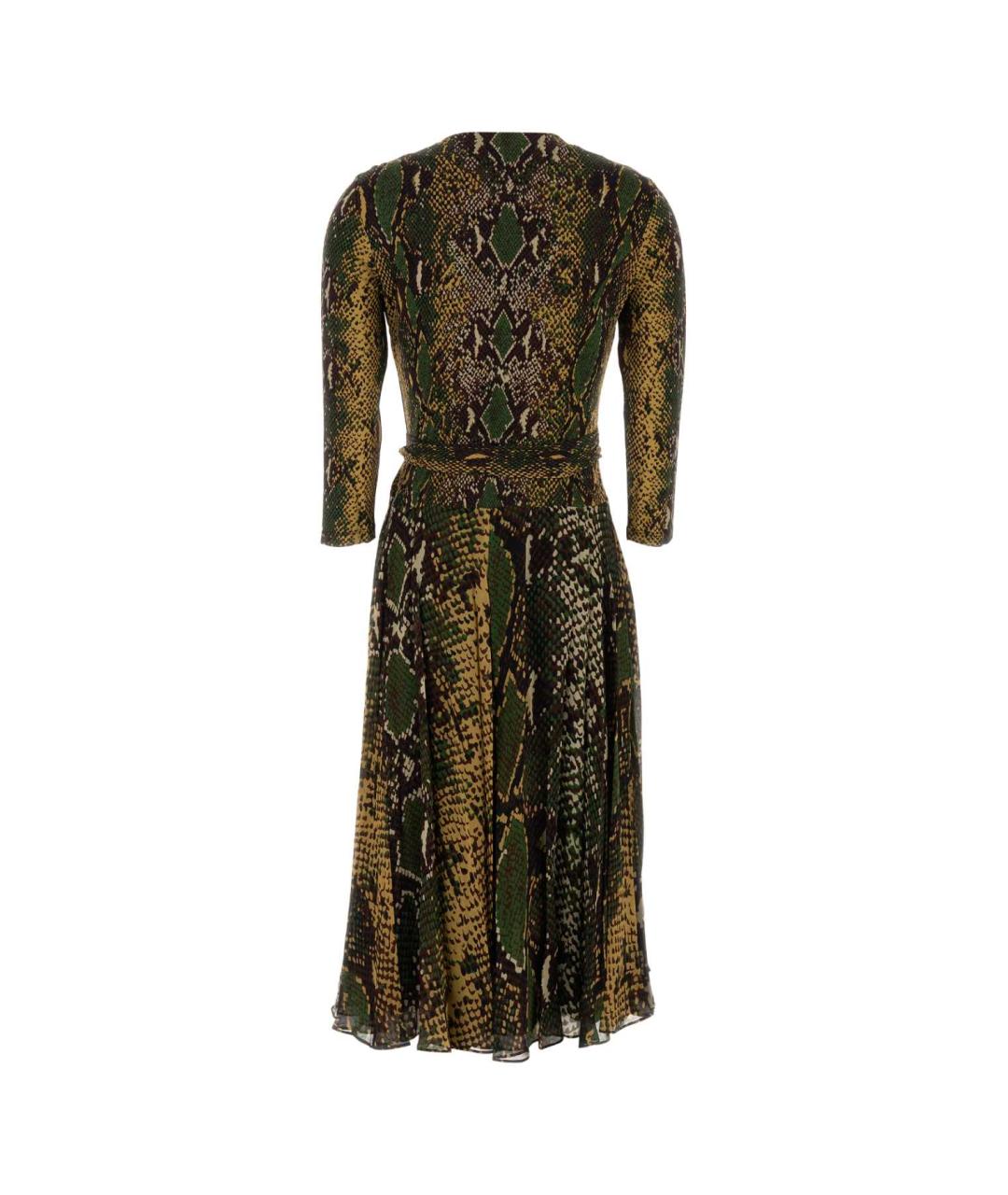 DIANE VON FURSTENBERG Мульти вискозное платье, фото 2