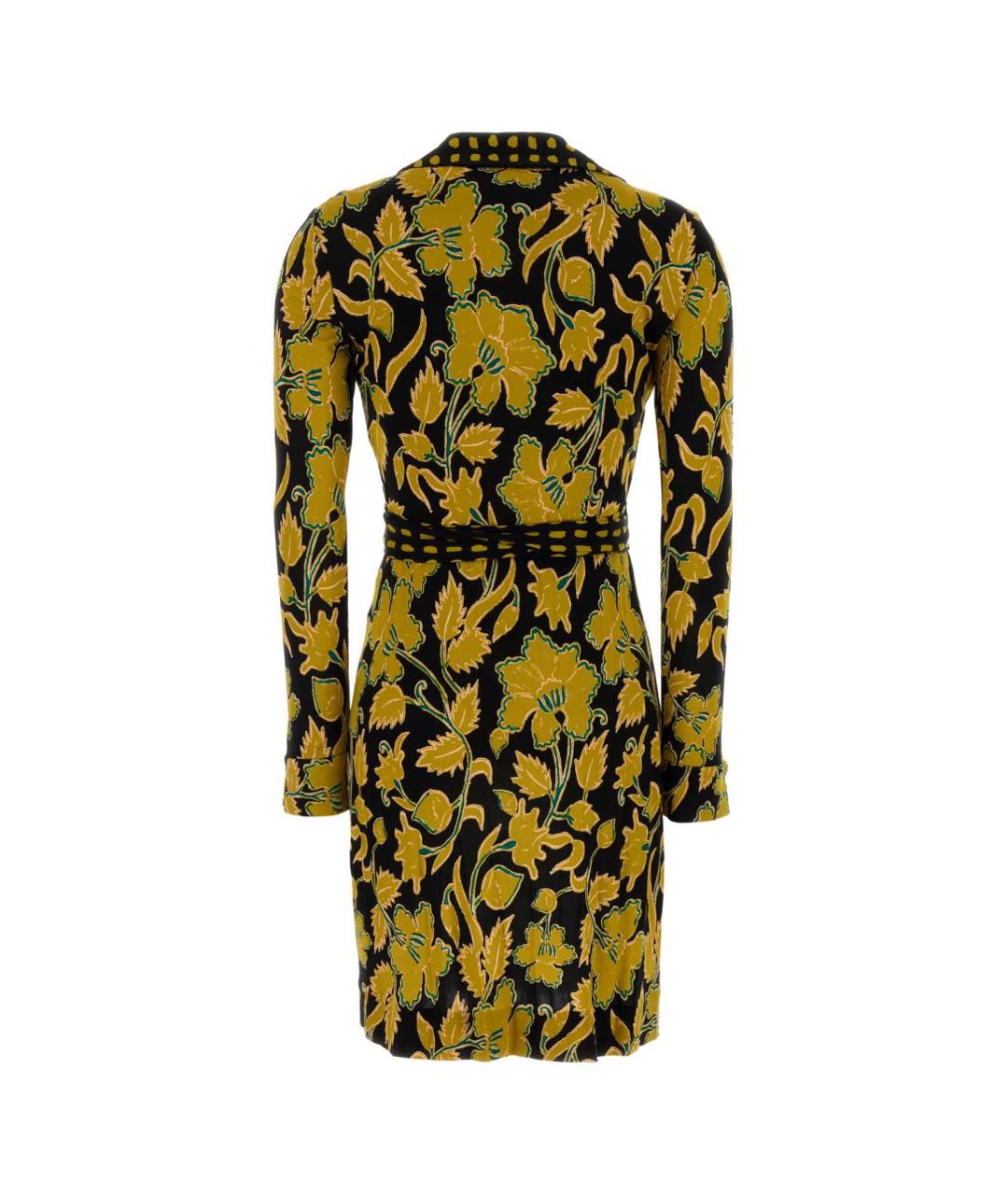 DIANE VON FURSTENBERG Мульти вискозное платье, фото 2