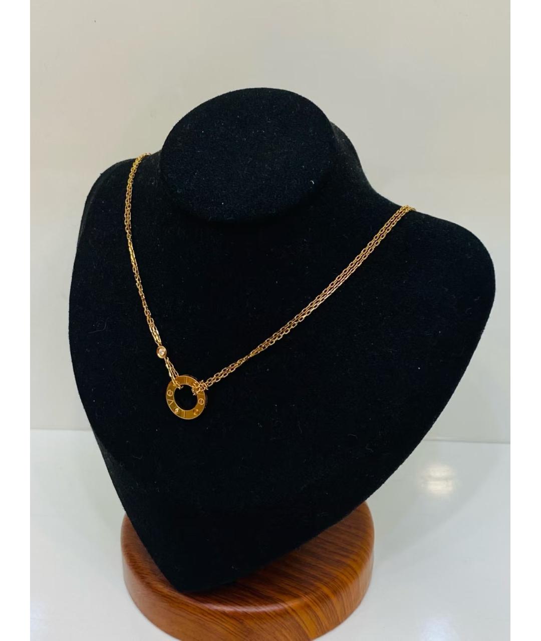 CARTIER Золотая подвеска, фото 3