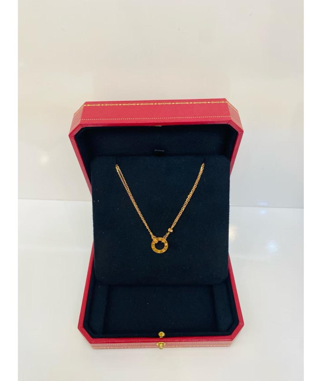 CARTIER Золотая подвеска, фото 2