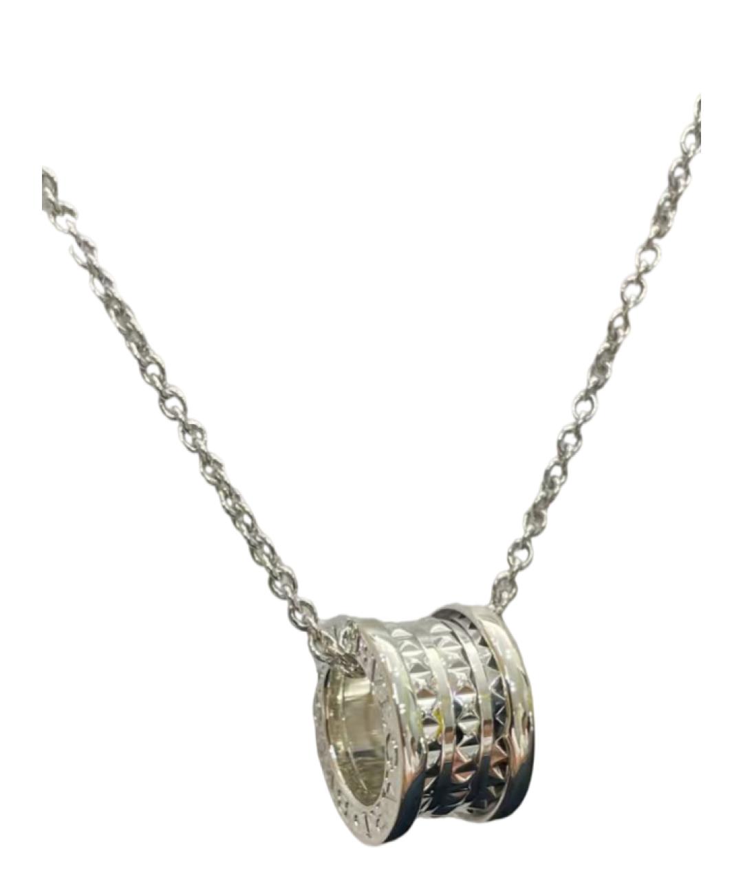 BVLGARI Серебряная подвеска из белого золота, фото 6