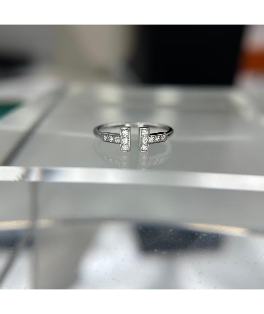 TIFFANY&CO Серебряное кольцо из белого золота, фото 3