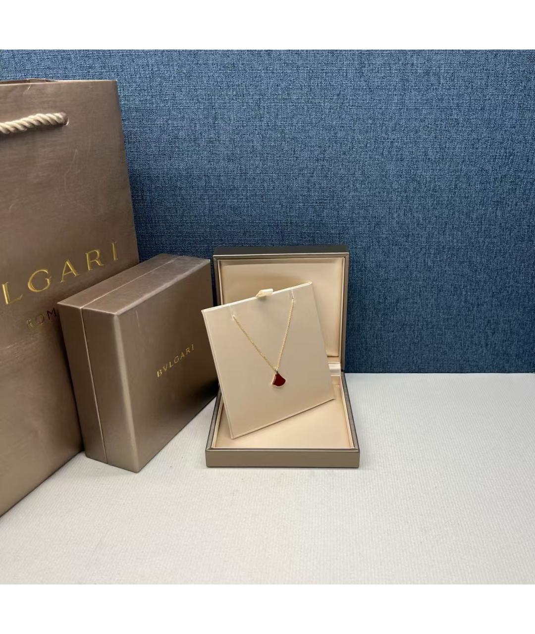 BVLGARI Золотая подвеска из розового золота, фото 2