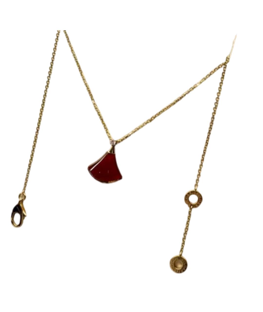 BVLGARI Золотая подвеска из розового золота, фото 7