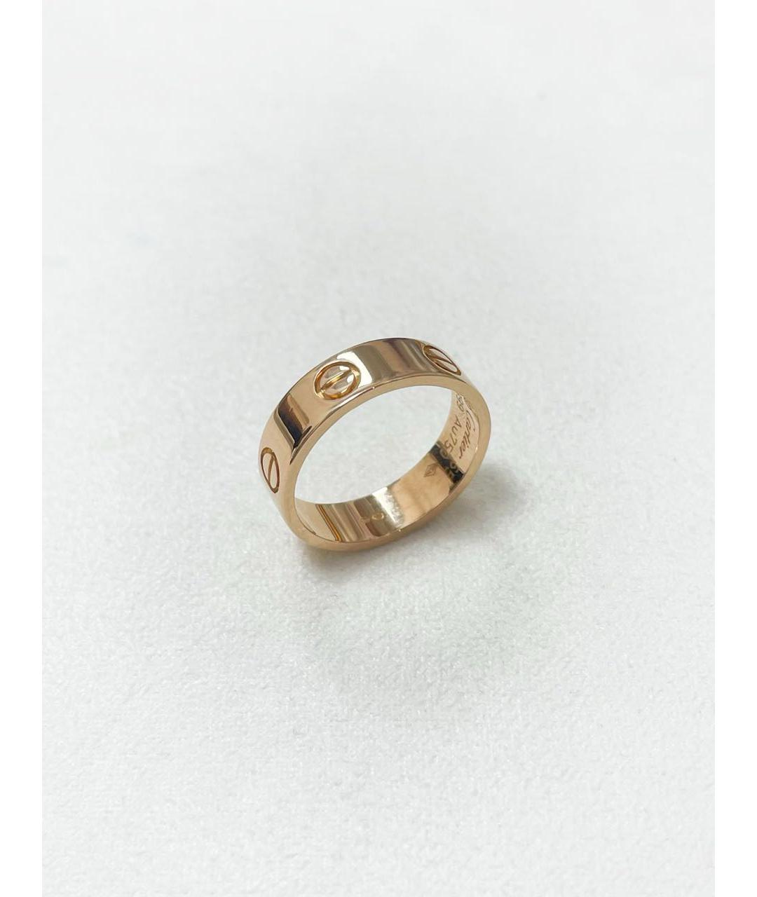 CARTIER Золотое кольцо из розового золота, фото 3