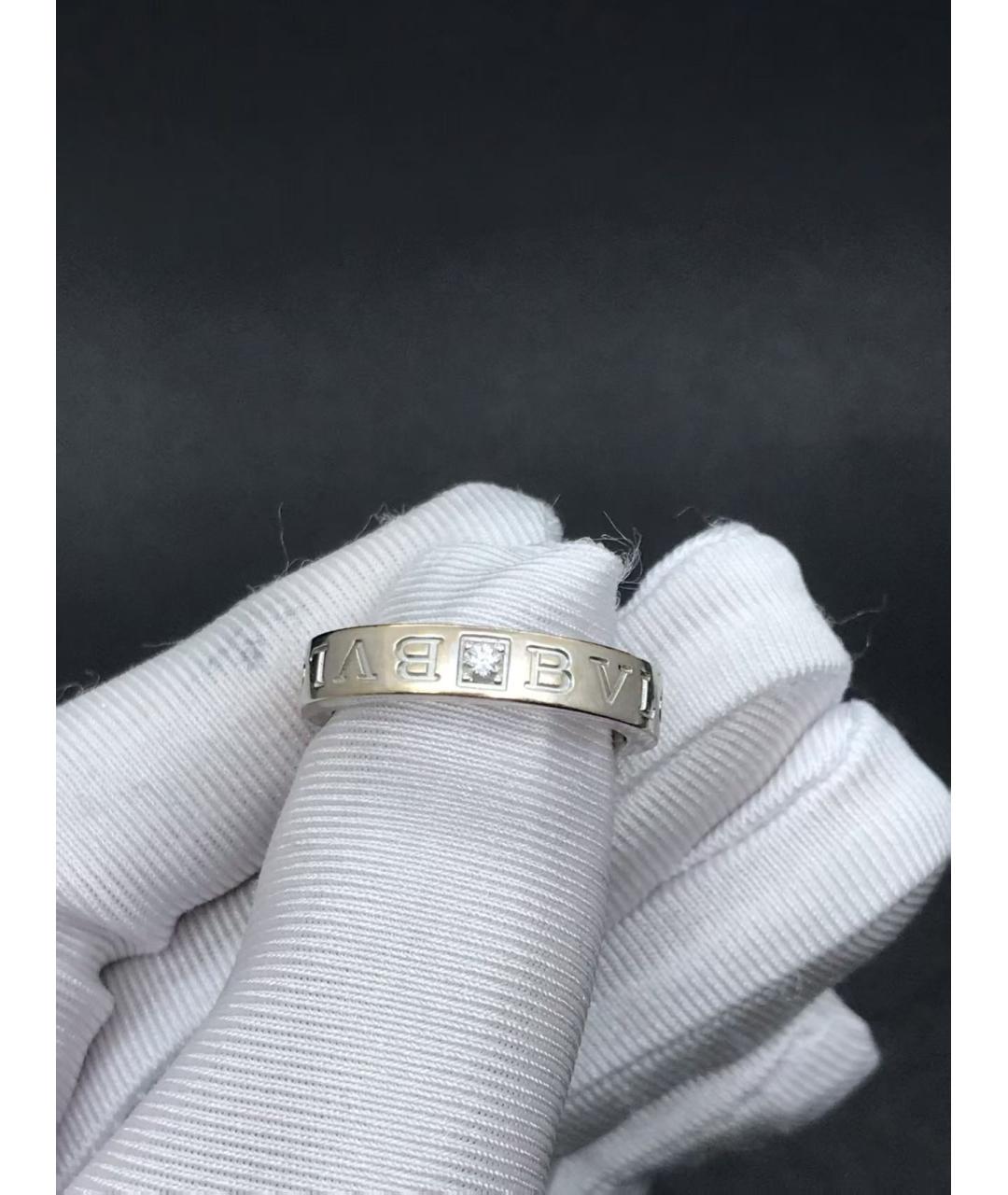 BVLGARI Серебряное кольцо из белого золота, фото 2