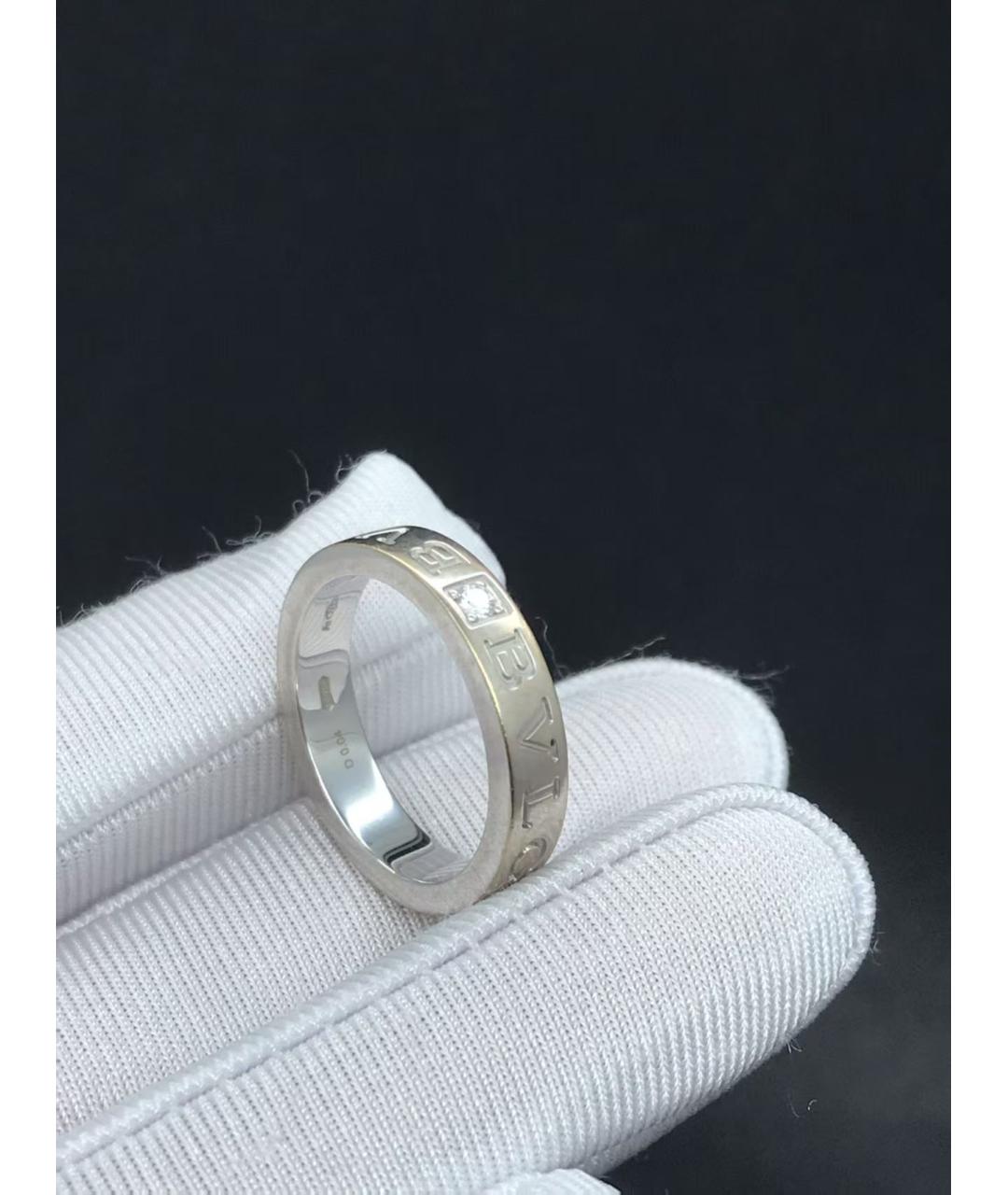 BVLGARI Серебряное кольцо из белого золота, фото 3