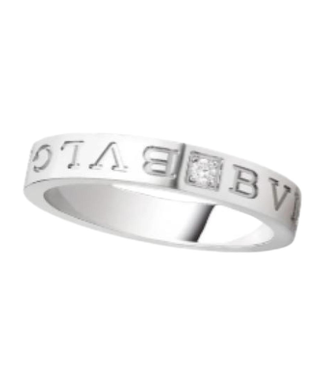 BVLGARI Серебряное кольцо из белого золота, фото 1