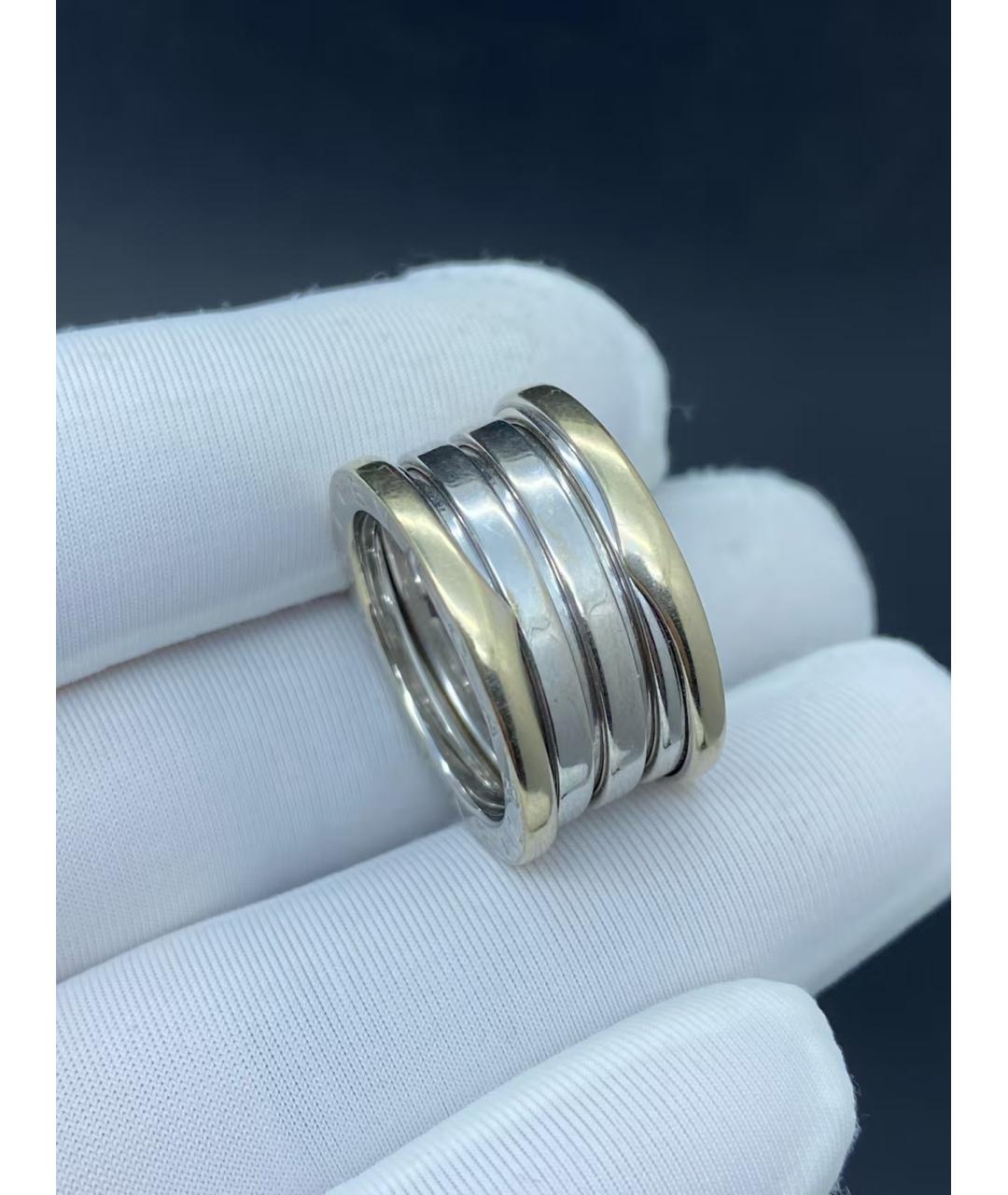 BVLGARI Серебряное кольцо из белого золота, фото 2