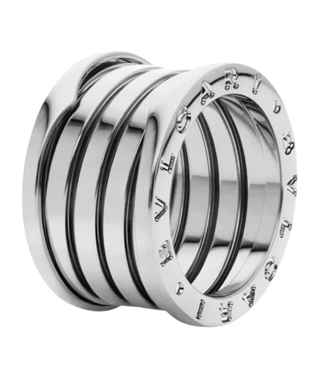 BVLGARI Серебряное кольцо из белого золота, фото 1