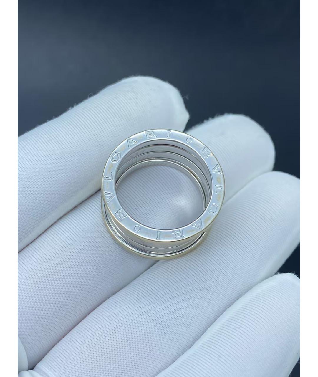 BVLGARI Серебряное кольцо из белого золота, фото 4