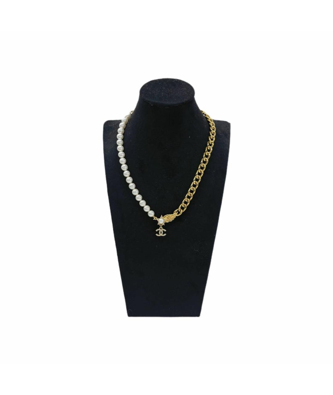 CHANEL Золотое колье, фото 3