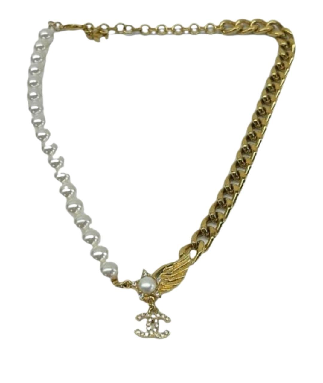 CHANEL Золотое колье, фото 6