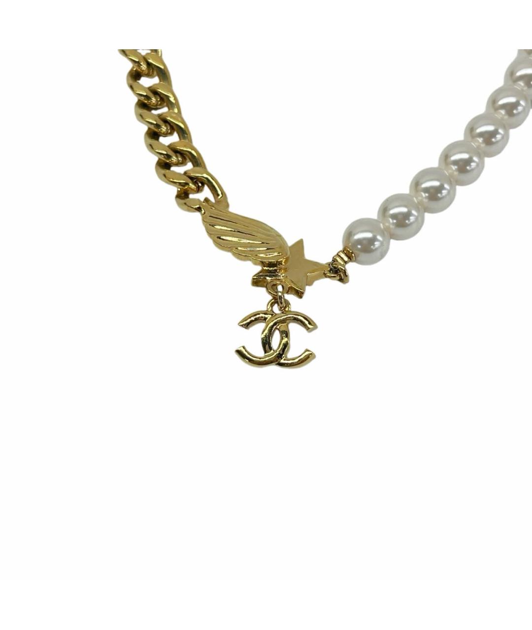 CHANEL Золотое колье, фото 4