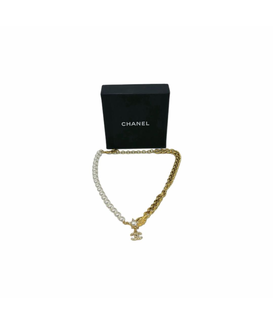 CHANEL Золотое колье, фото 2