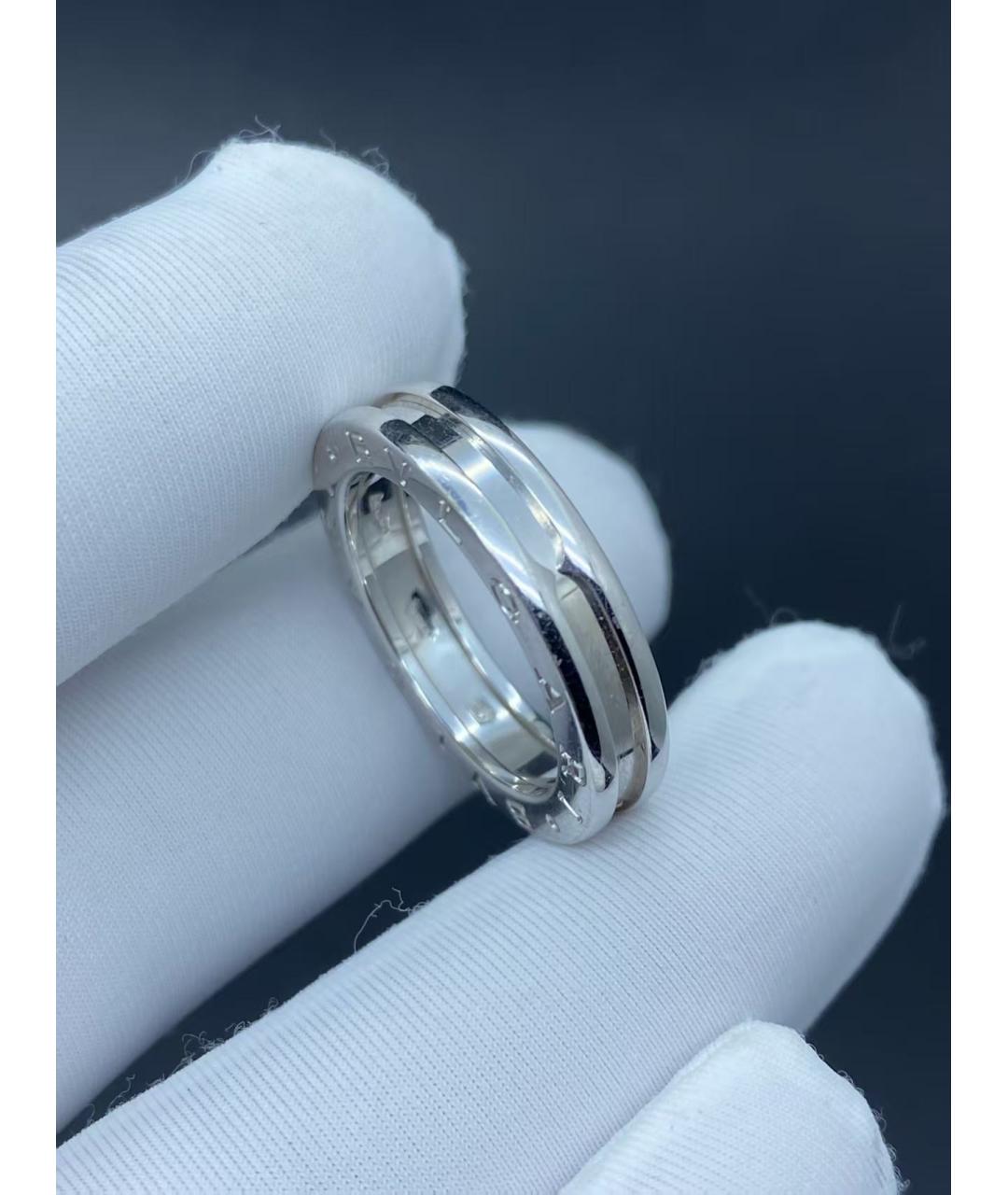 BVLGARI Серебряное кольцо из белого золота, фото 4