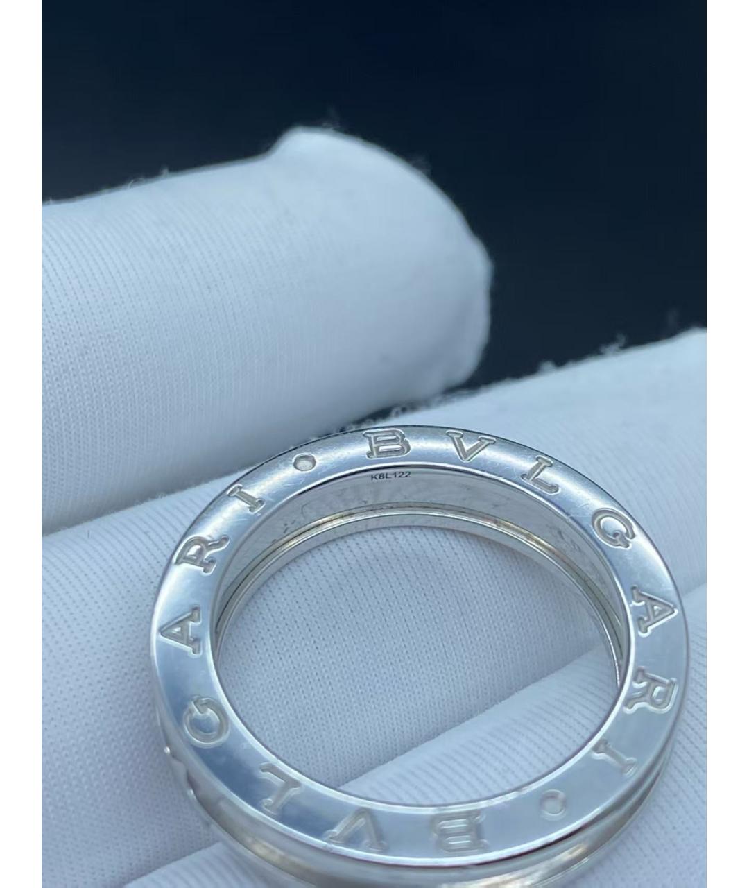 BVLGARI Серебряное кольцо из белого золота, фото 5