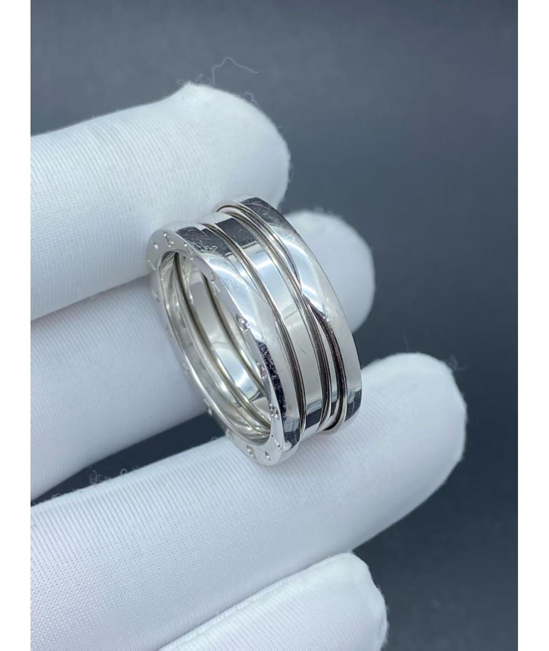 BVLGARI Серебряное кольцо из белого золота, фото 3
