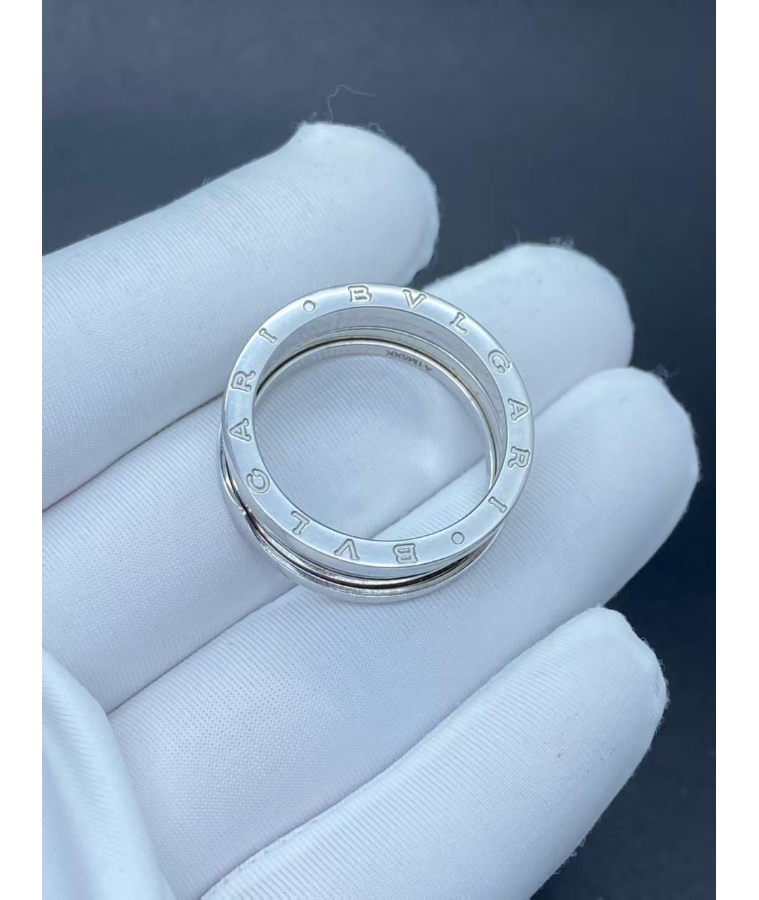BVLGARI Серебряное кольцо из белого золота, фото 4