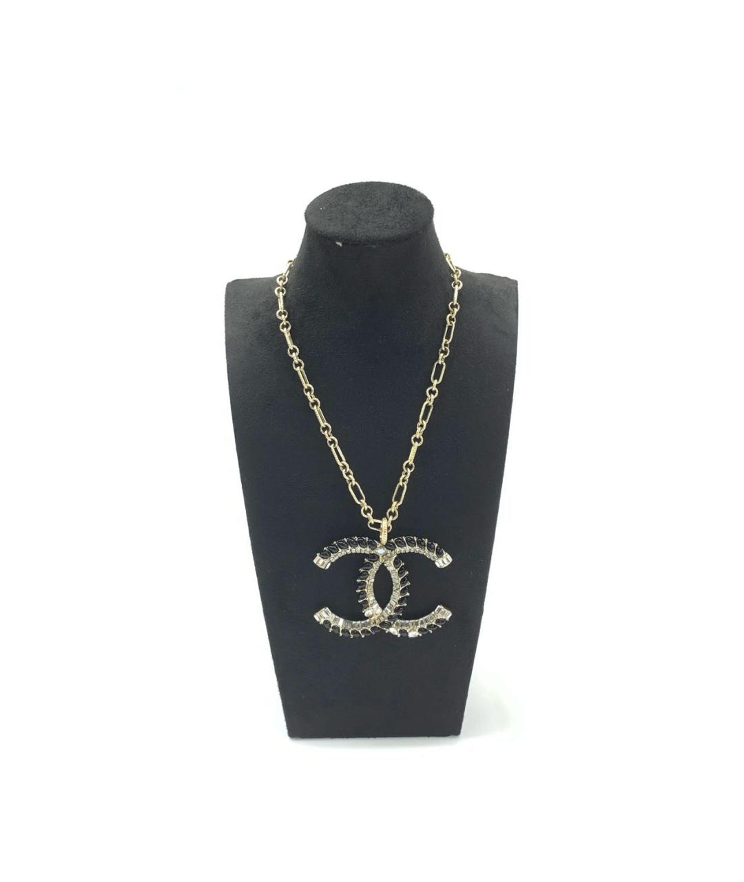CHANEL Золотое колье, фото 4