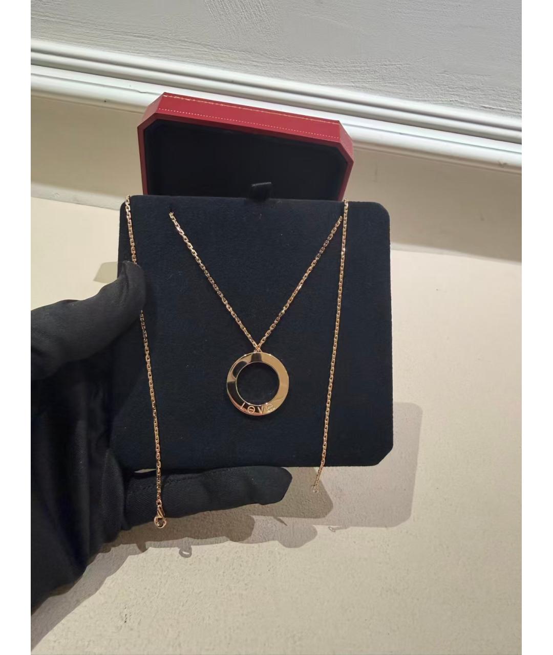 CARTIER Золотая подвеска из розового золота, фото 4