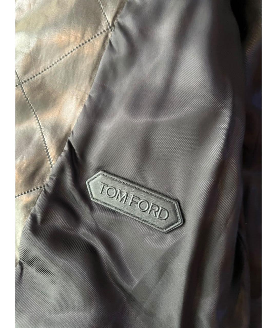 TOM FORD Черная куртка, фото 3