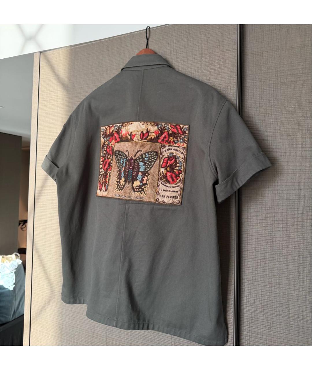 VALENTINO Мульти деним рубашка, фото 7