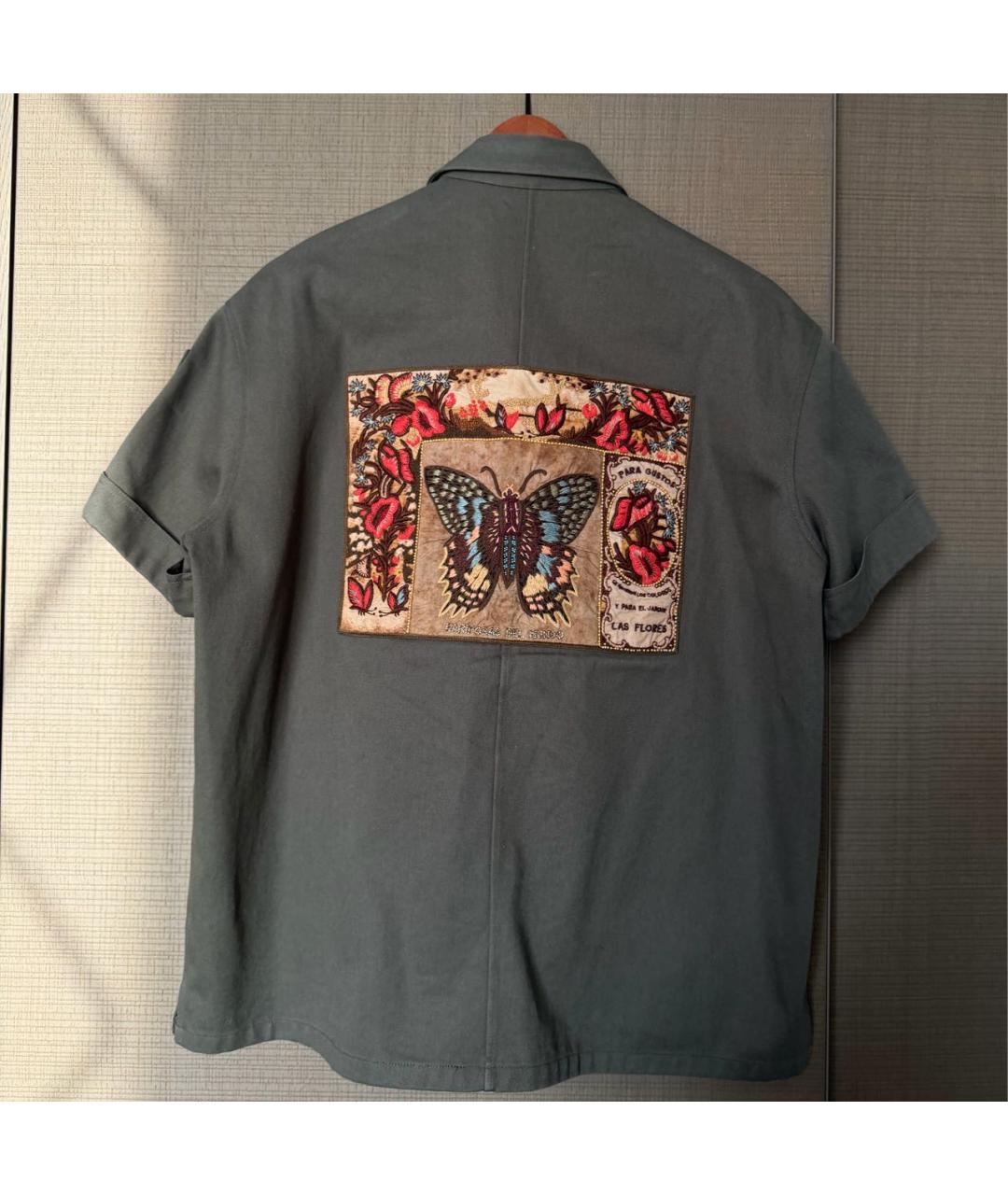 VALENTINO Мульти деним рубашка, фото 6