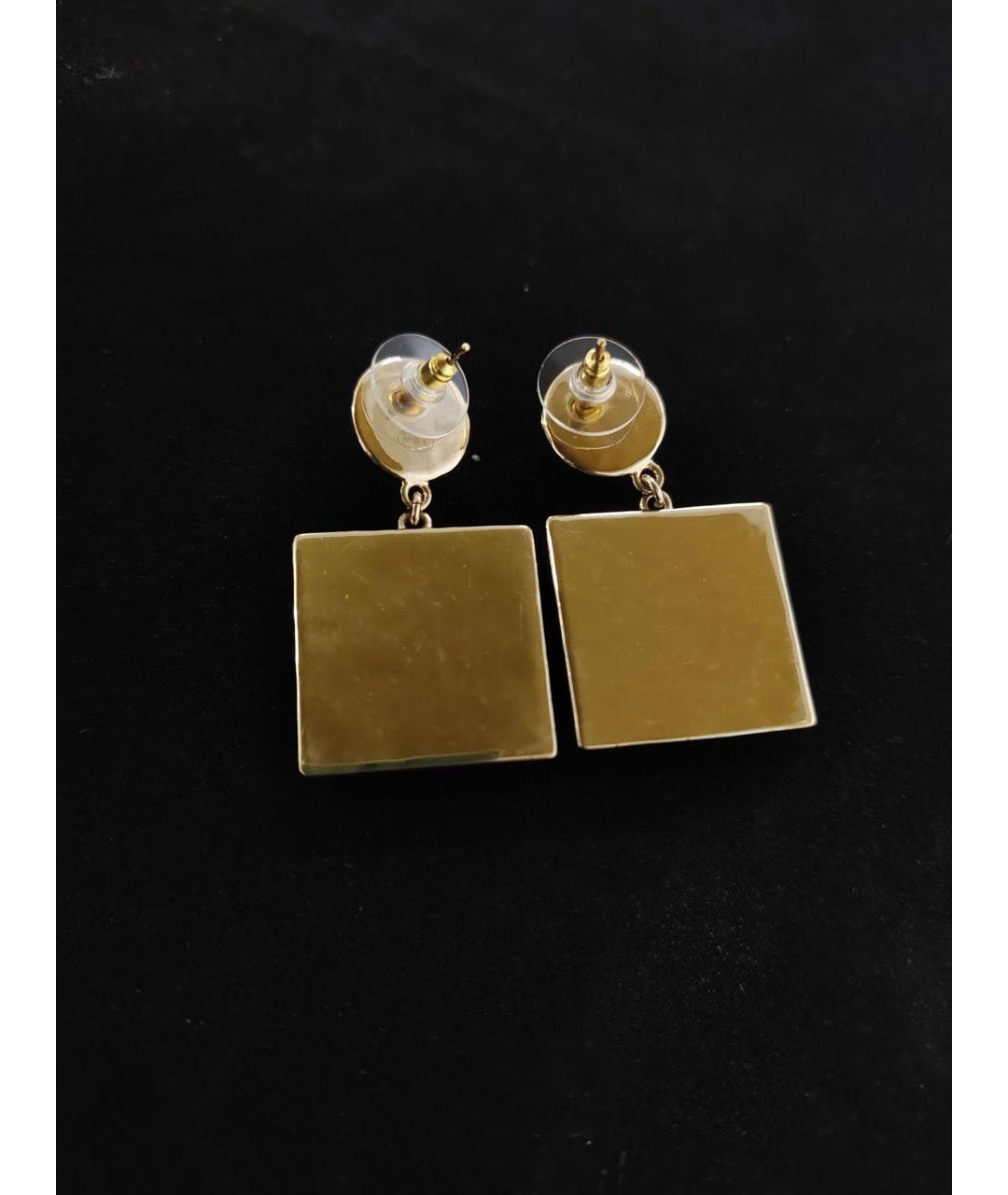 CHANEL Черные серьги, фото 4