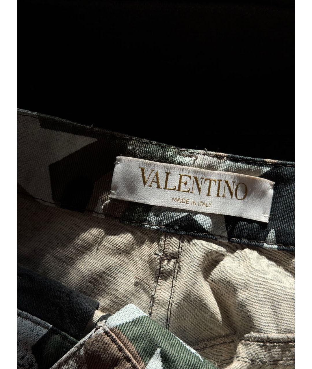 VALENTINO Мульти деним шорты, фото 7