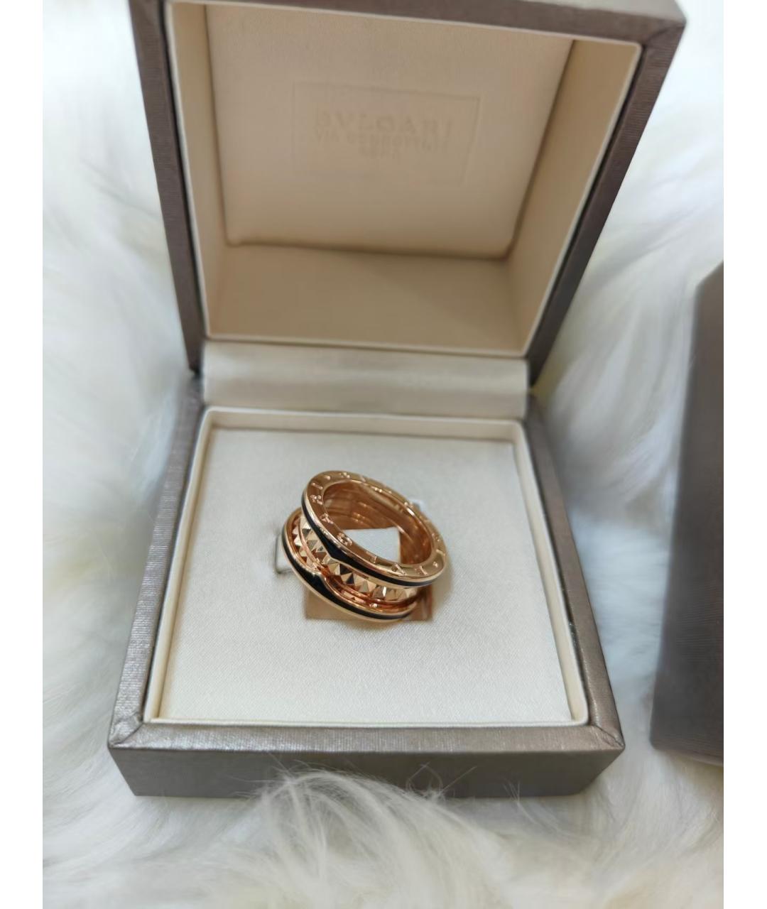 BVLGARI Золотое кольцо из розового золота, фото 4