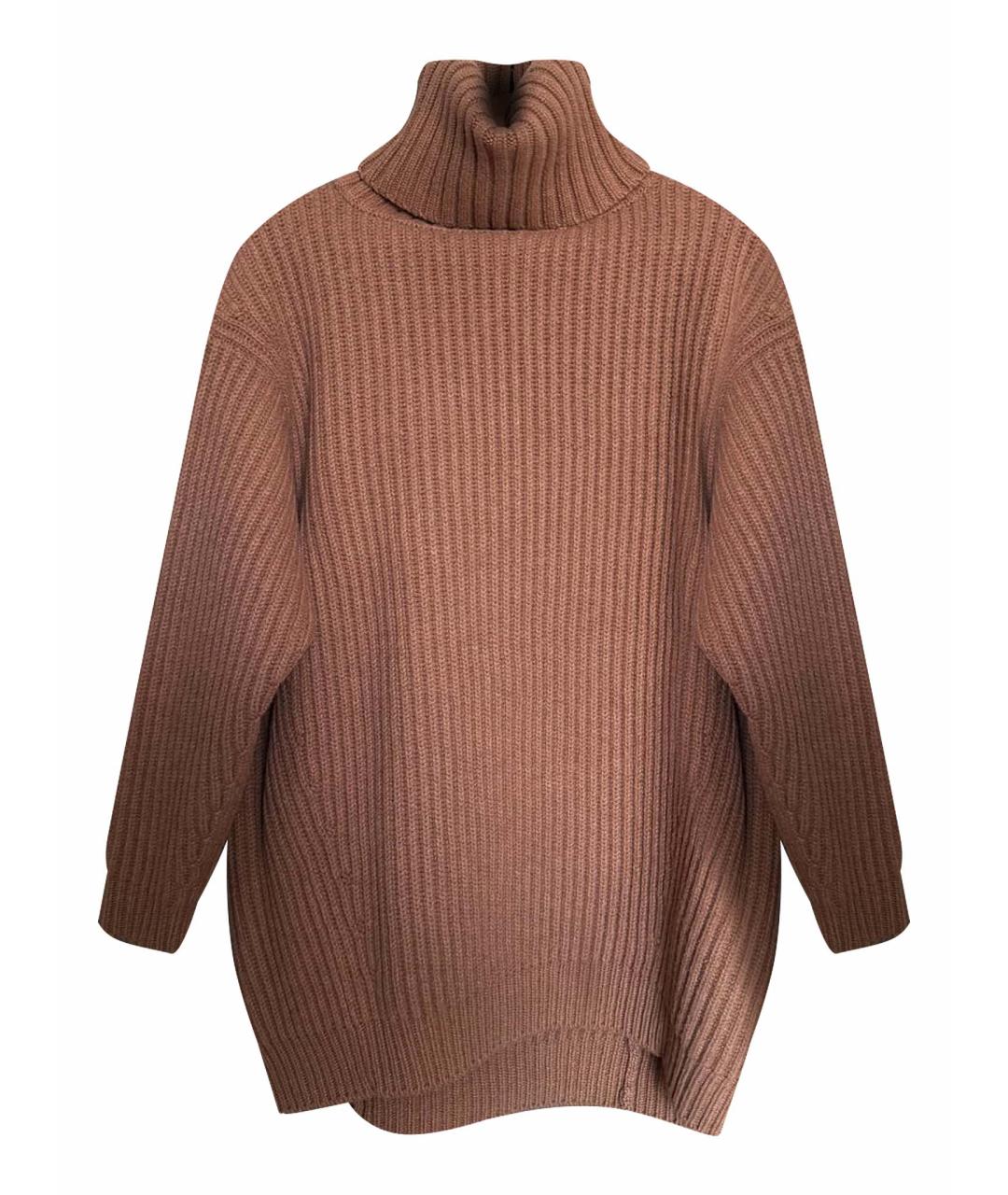 ACNE STUDIOS Коричневый шерстяной джемпер / свитер, фото 1