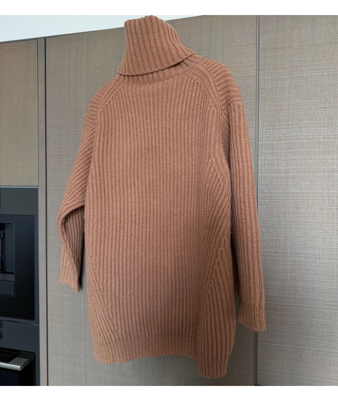 ACNE STUDIOS Коричневый шерстяной джемпер / свитер, фото 3