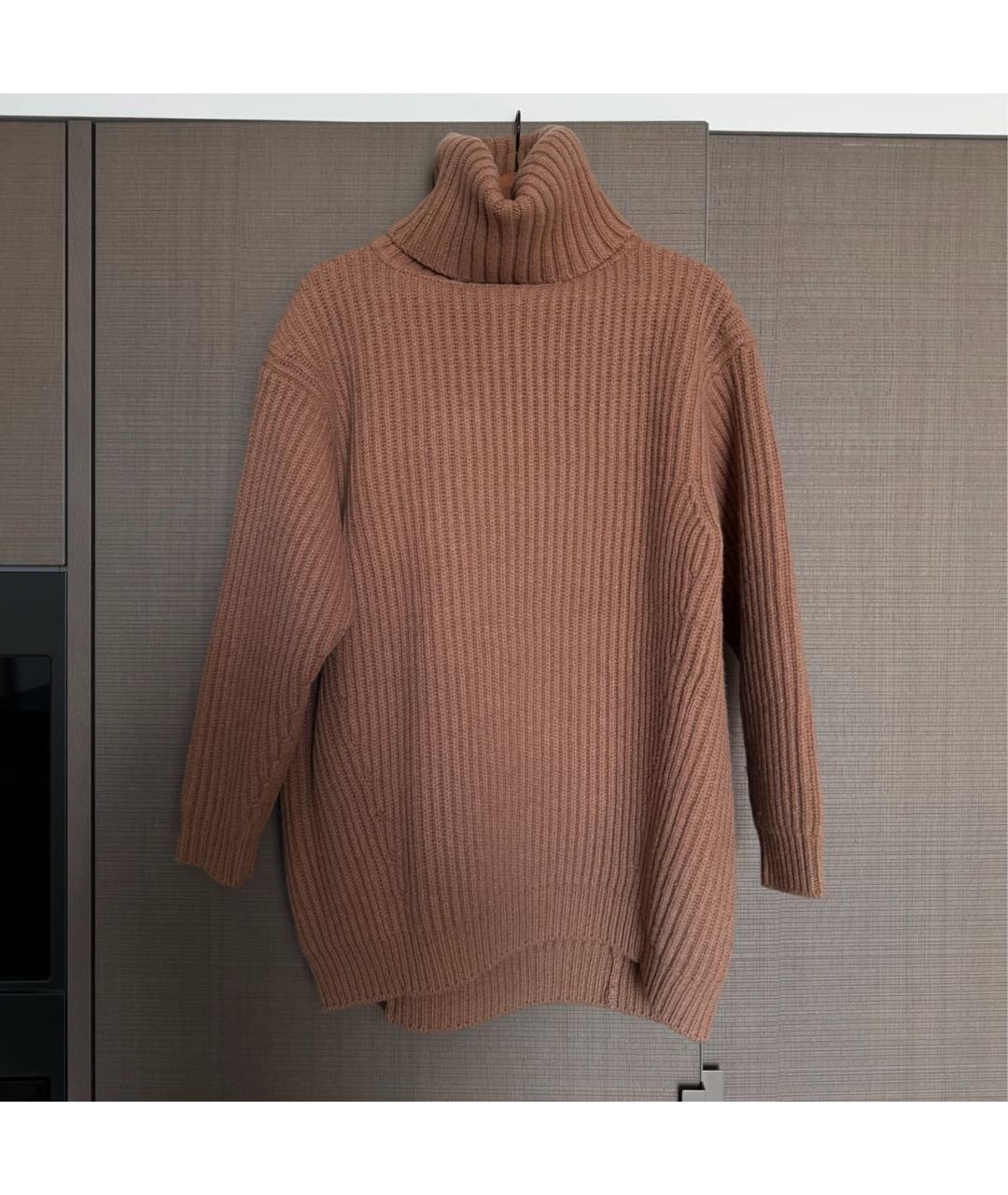 ACNE STUDIOS Коричневый шерстяной джемпер / свитер, фото 5