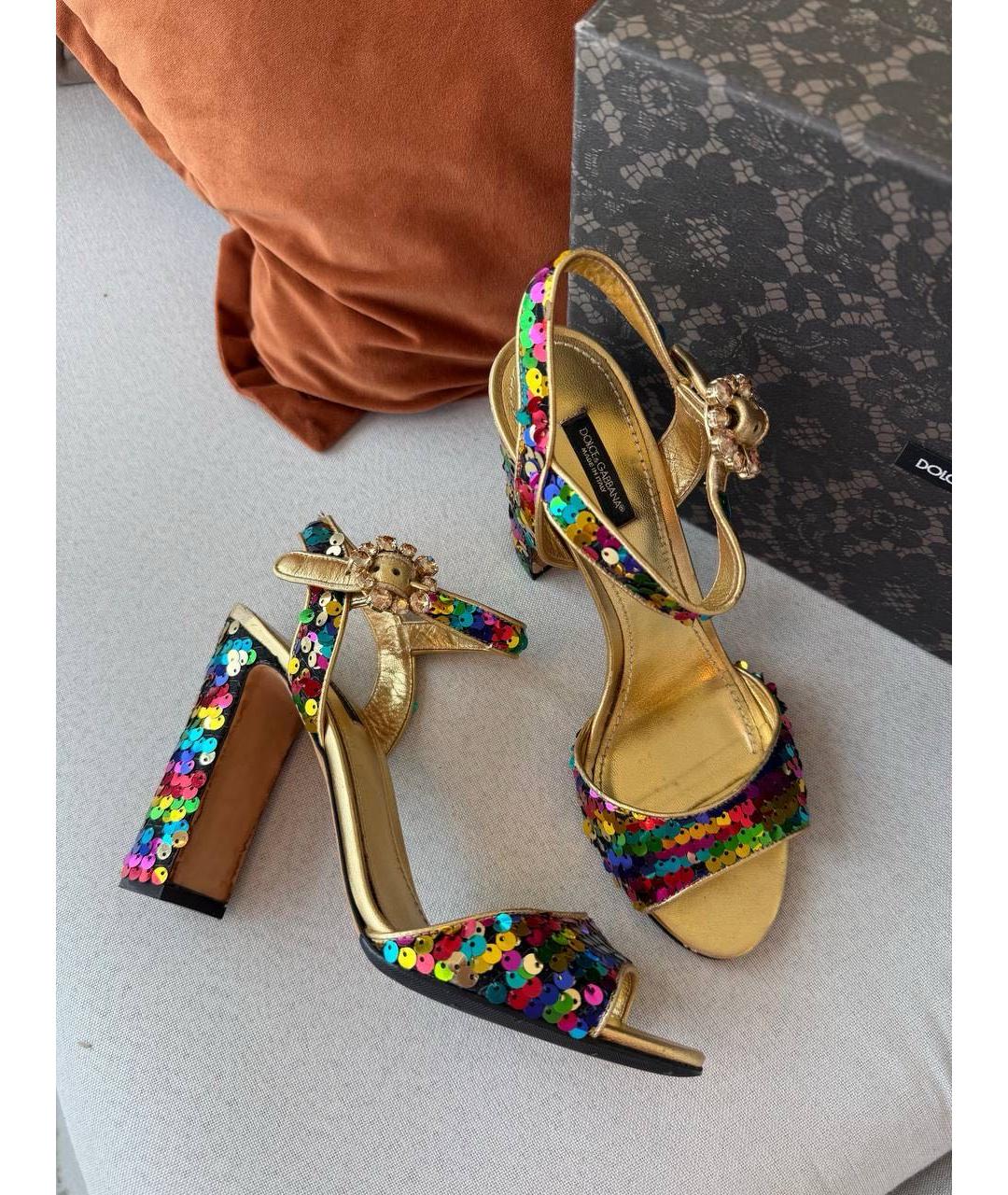 DOLCE&GABBANA Босоножки, фото 9