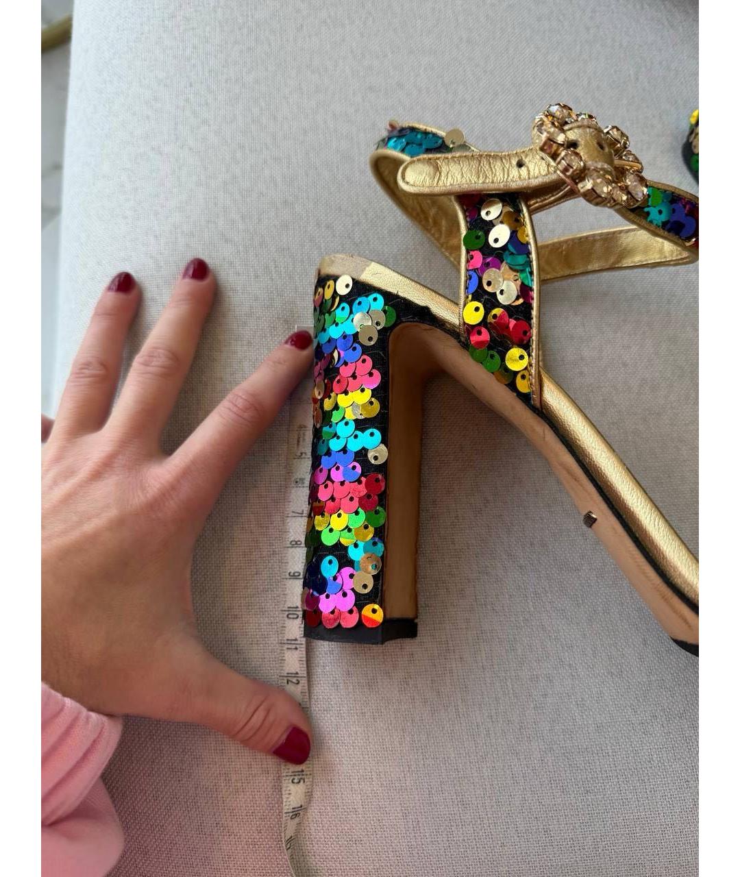 DOLCE&GABBANA Босоножки, фото 5