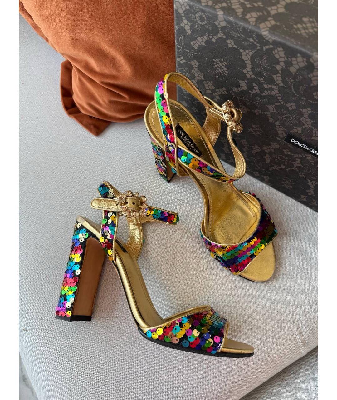 DOLCE&GABBANA Босоножки, фото 7