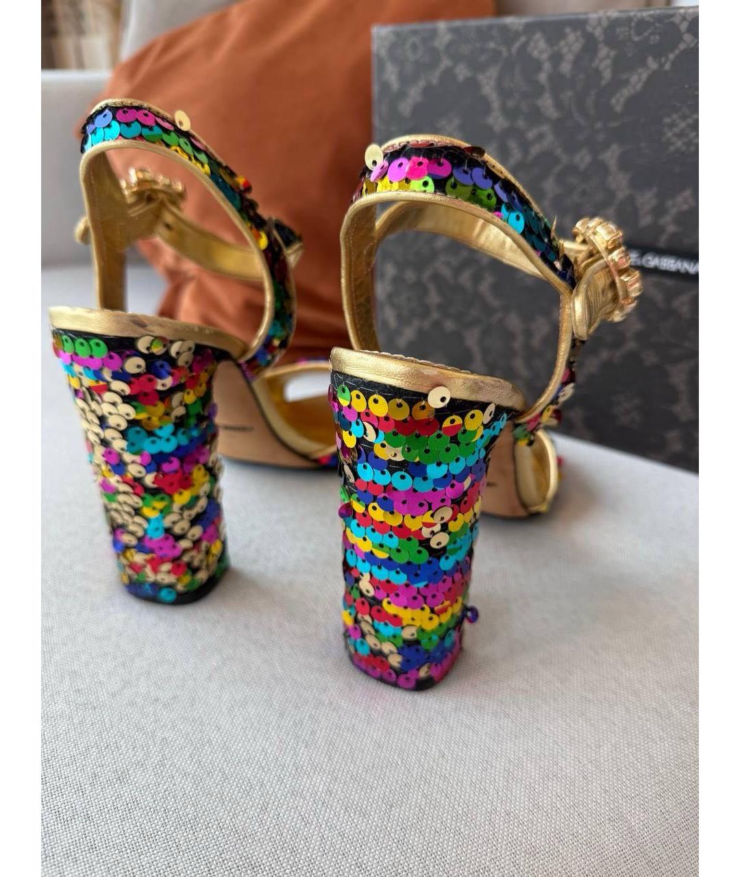 DOLCE&GABBANA Босоножки, фото 3