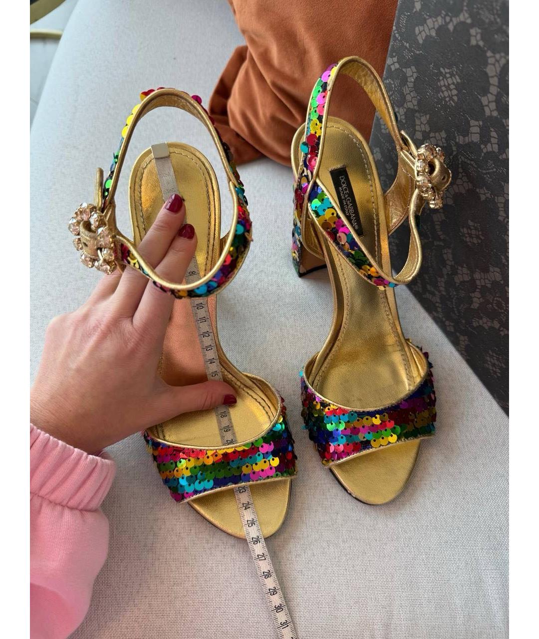 DOLCE&GABBANA Босоножки, фото 6