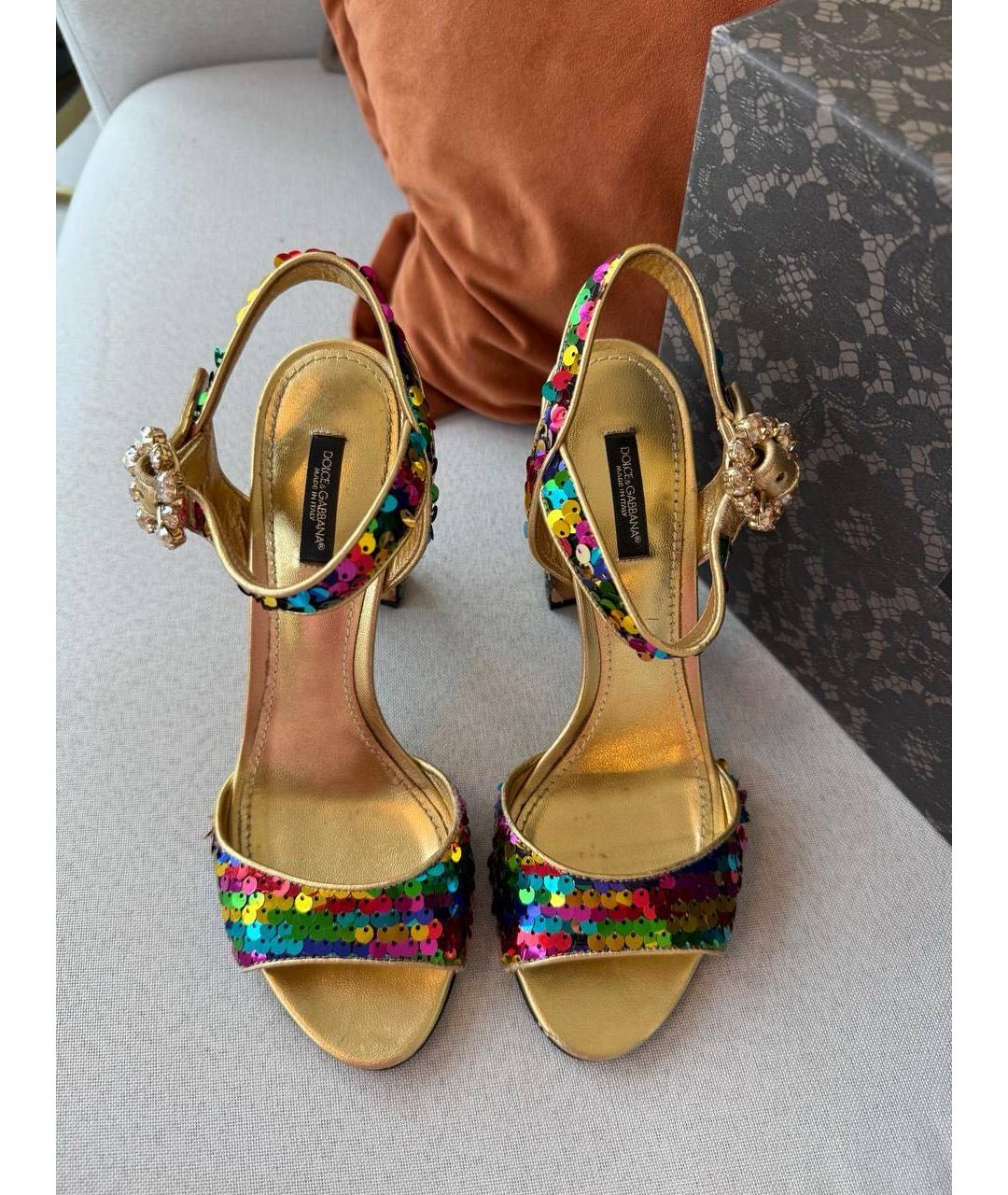 DOLCE&GABBANA Босоножки, фото 2
