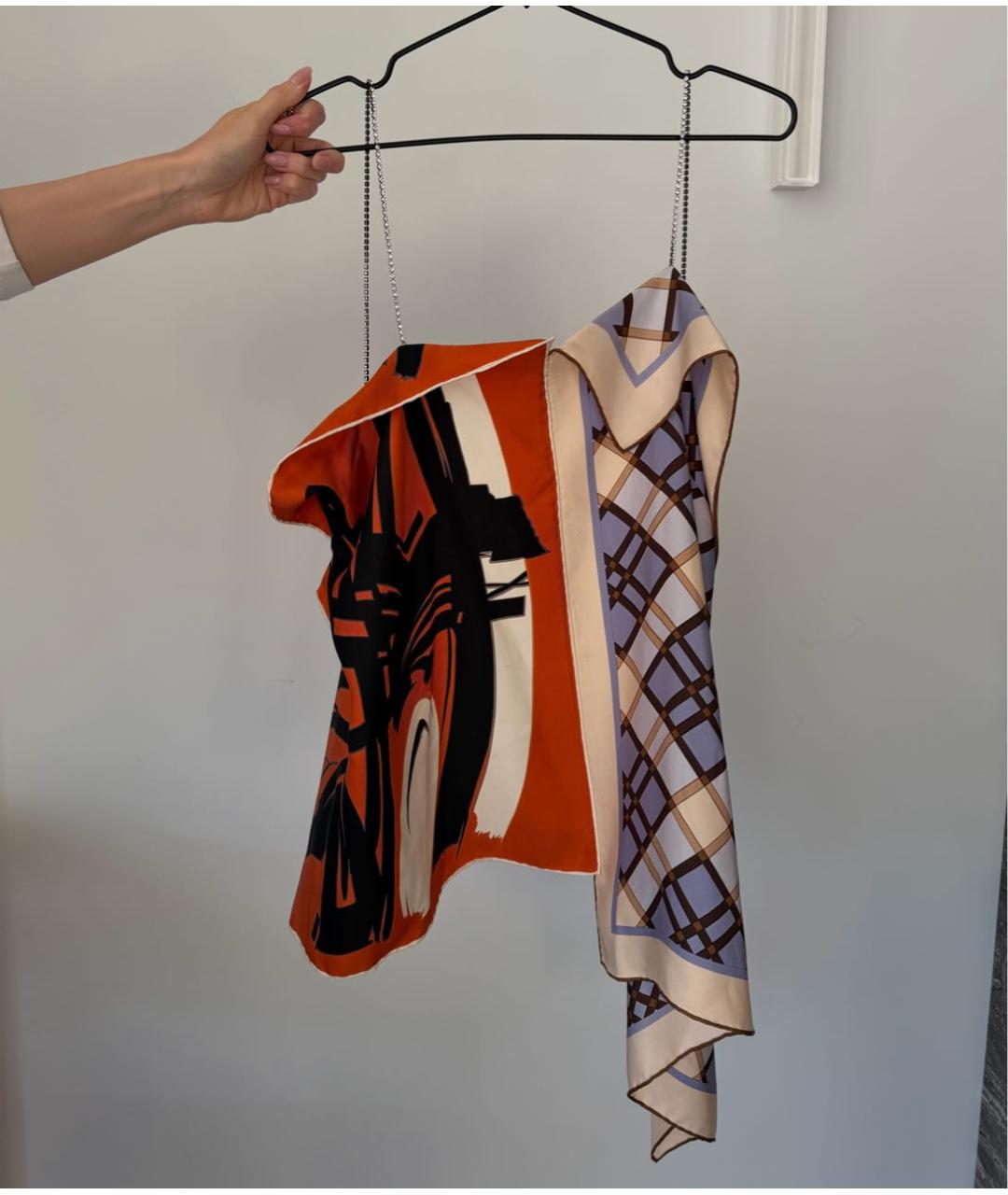 DRIES VAN NOTEN Мульти шелковая майка, фото 2