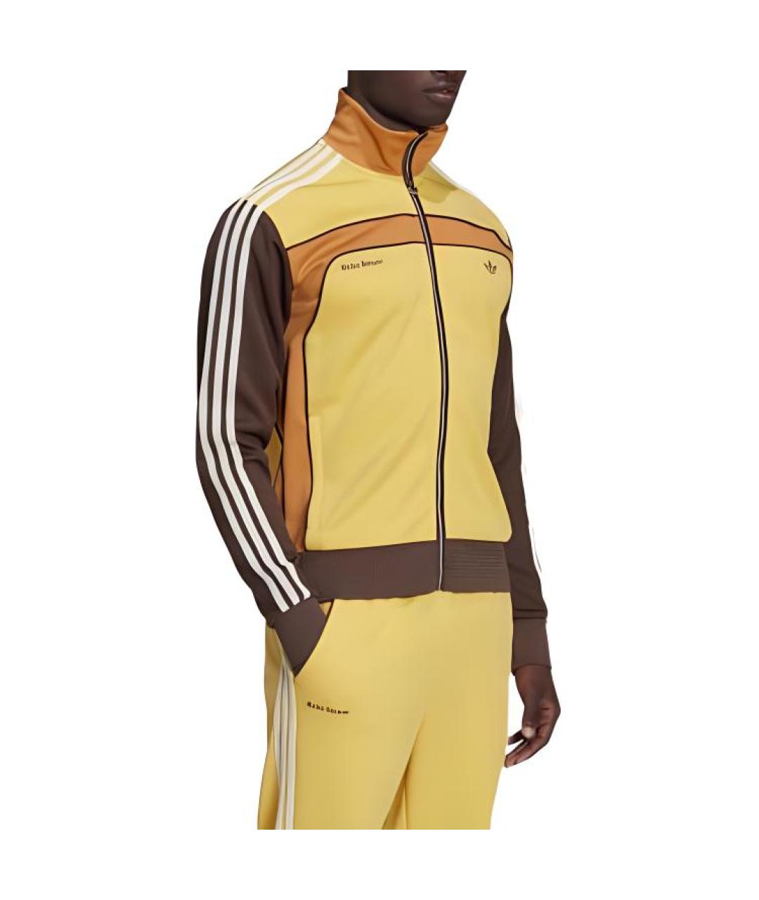 ADIDAS Желтая куртка, фото 5