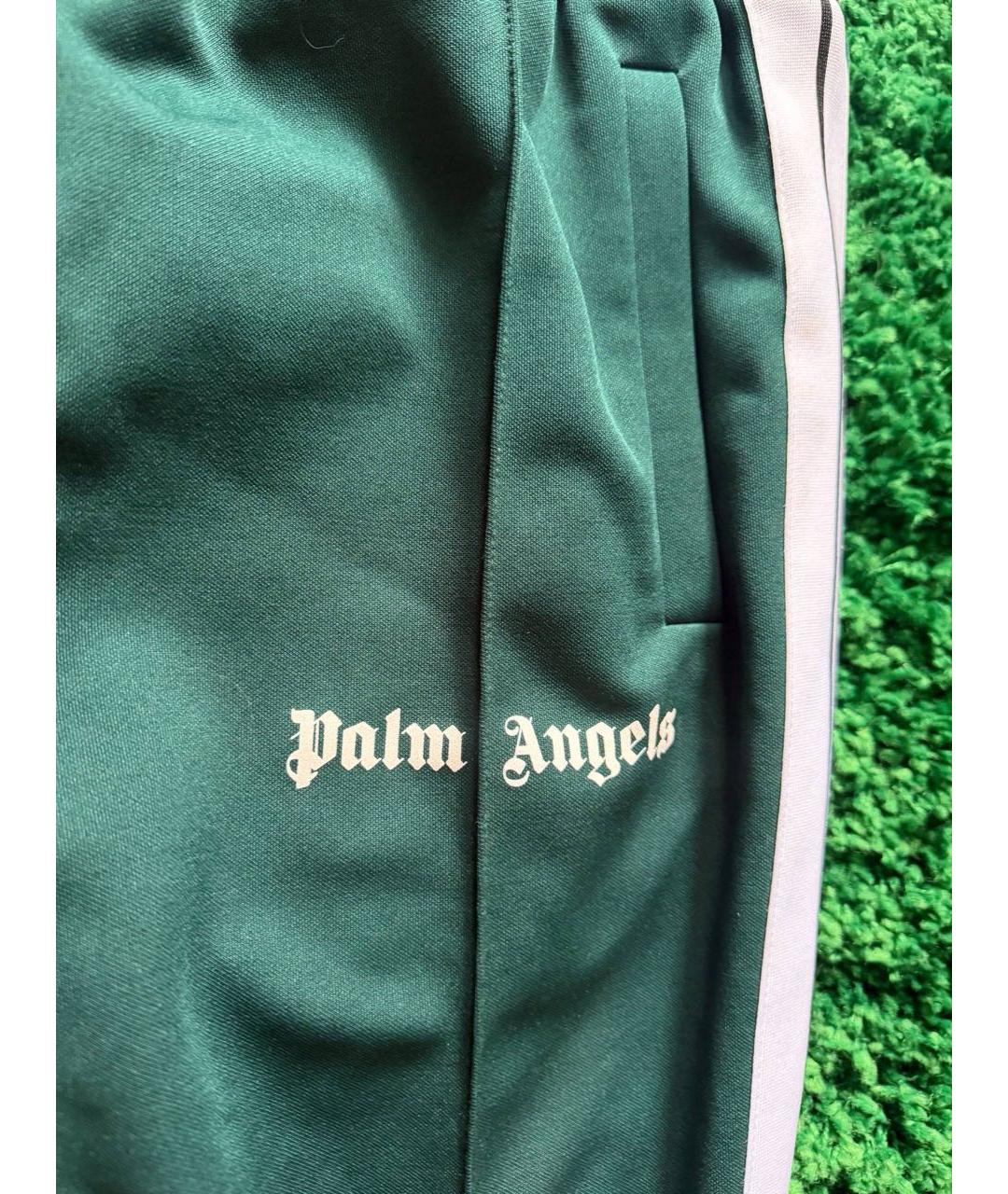 PALM ANGELS Зеленые повседневные брюки, фото 2