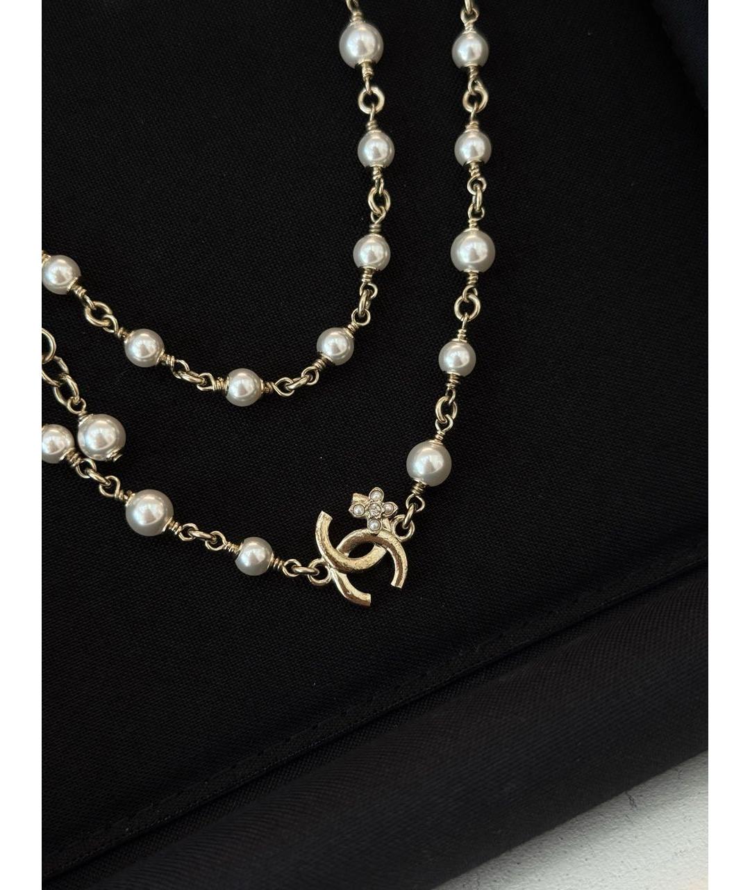 CHANEL Золотое колье, фото 2