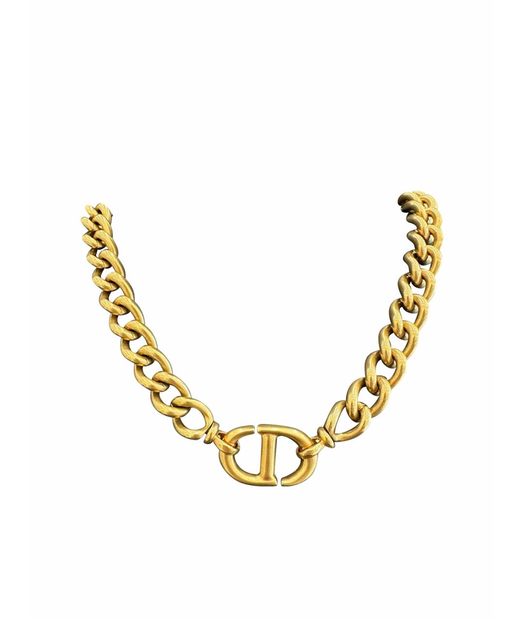CHRISTIAN DIOR Золотое колье, фото 1