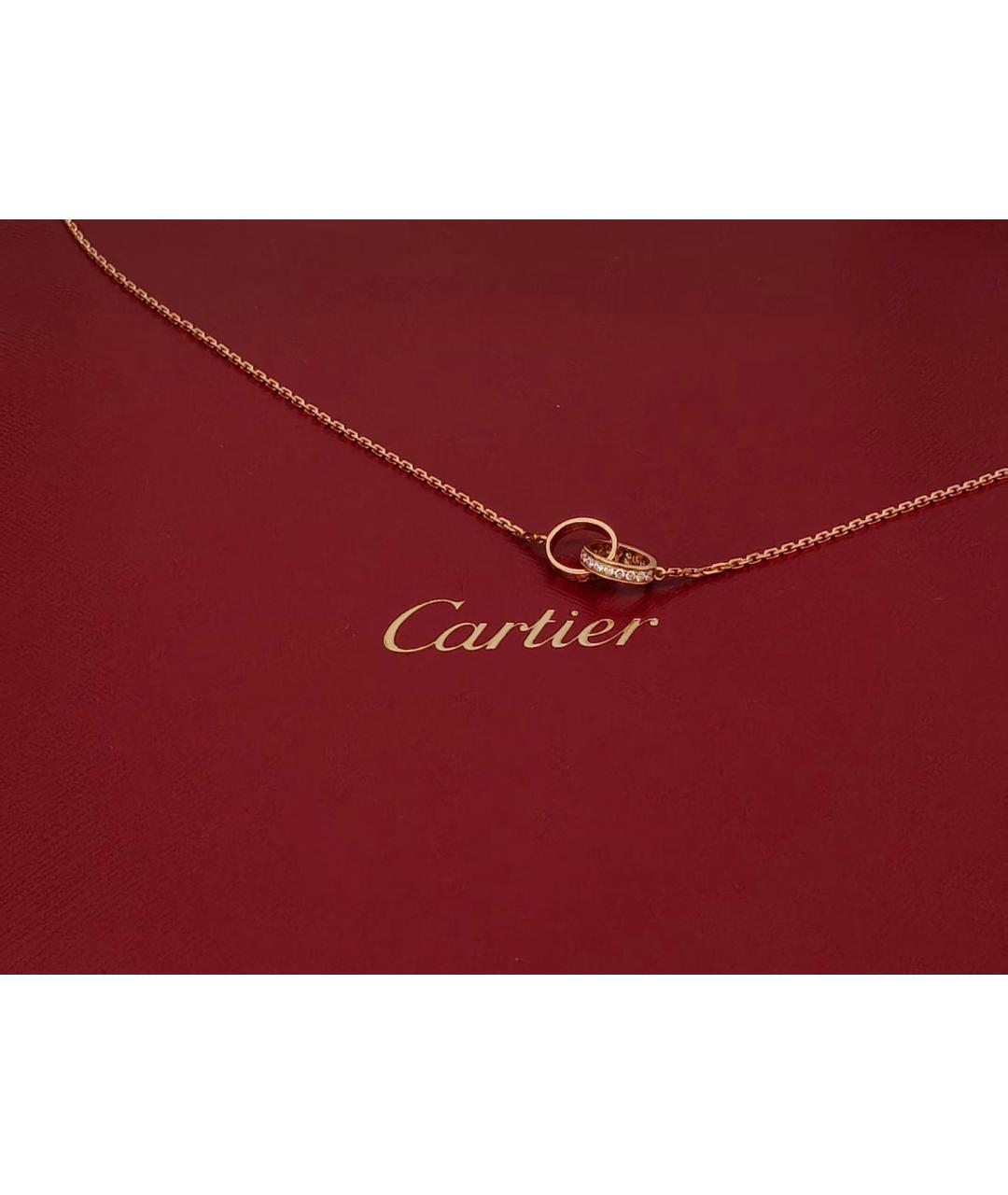CARTIER Золотая подвеска из розового золота, фото 4