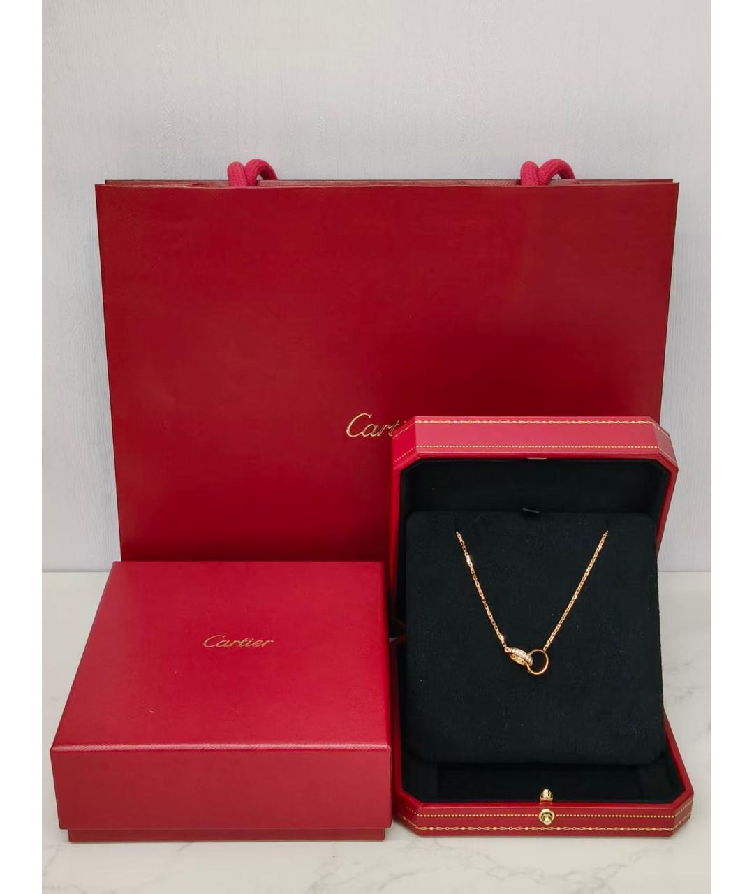 CARTIER Золотая подвеска из розового золота, фото 2