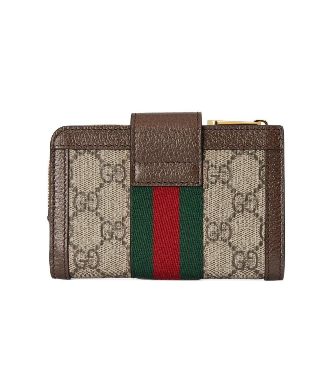 GUCCI Коричневый кошелек, фото 3