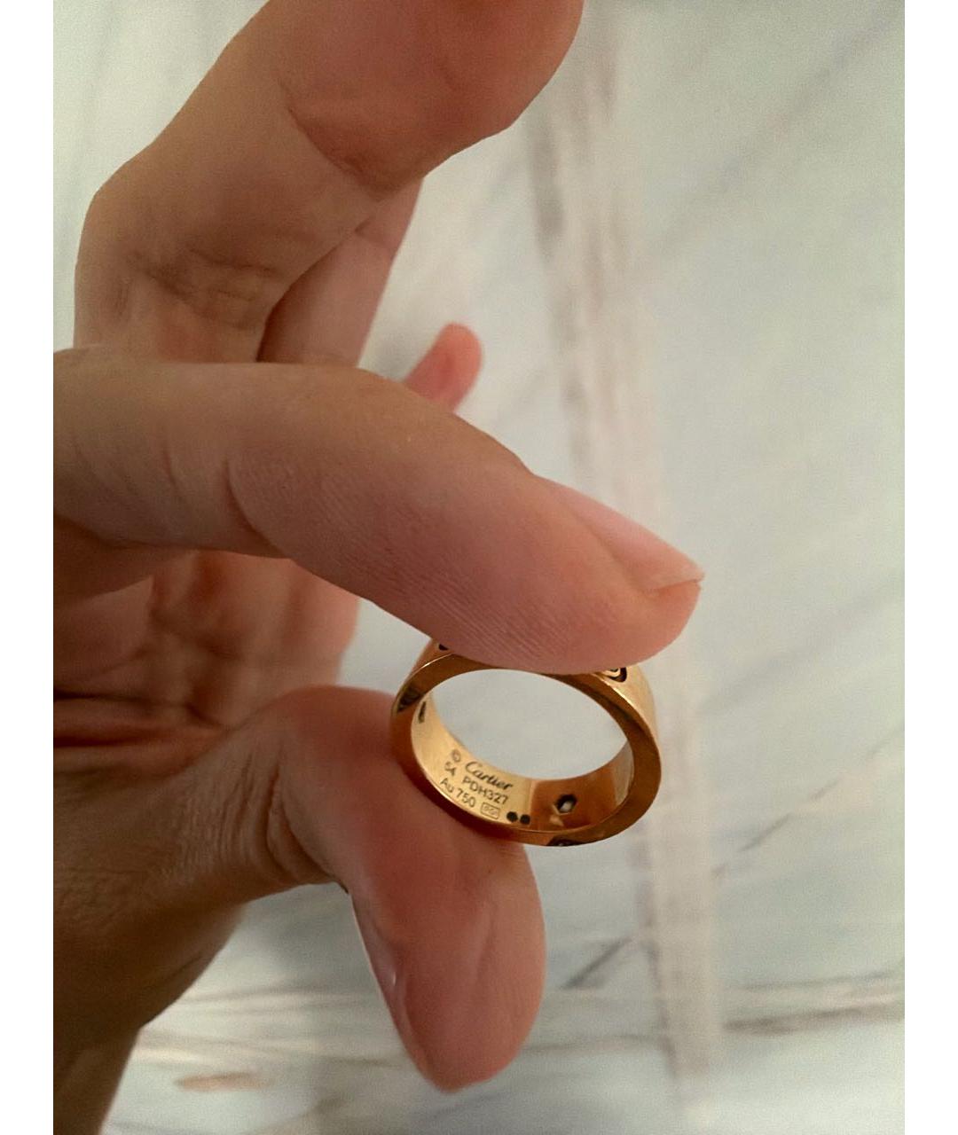 CARTIER Золотое кольцо из желтого золота, фото 2